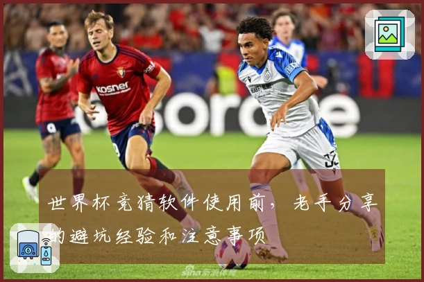 世界杯竞猜软件使用前，老手分享的避坑经验和注意事项