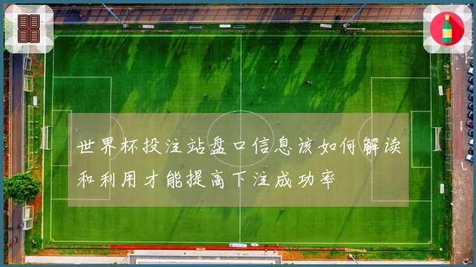 世界杯投注站盘口信息该如何解读和利用才能提高下注成功率
