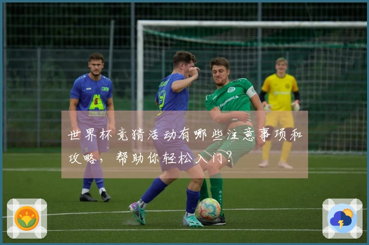 世界杯竞猜活动有哪些注意事项和攻略，帮助你轻松入门？