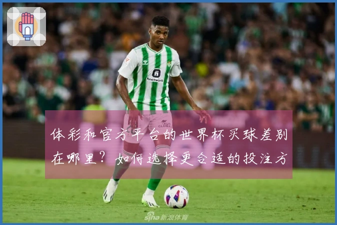 体彩和官方平台的世界杯买球差别在哪里？如何选择更合适的投注方式？