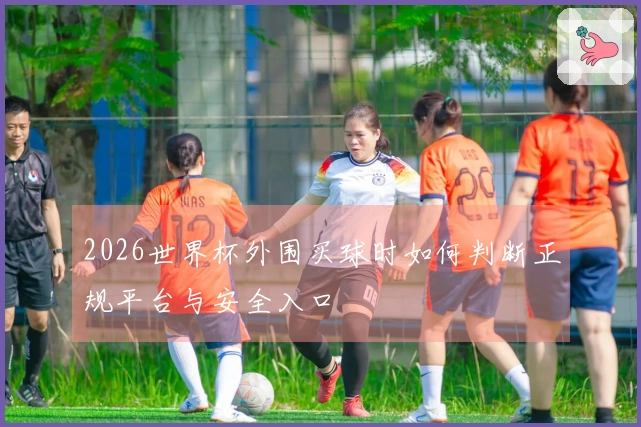2026世界杯外围买球时如何判断正规平台与安全入口